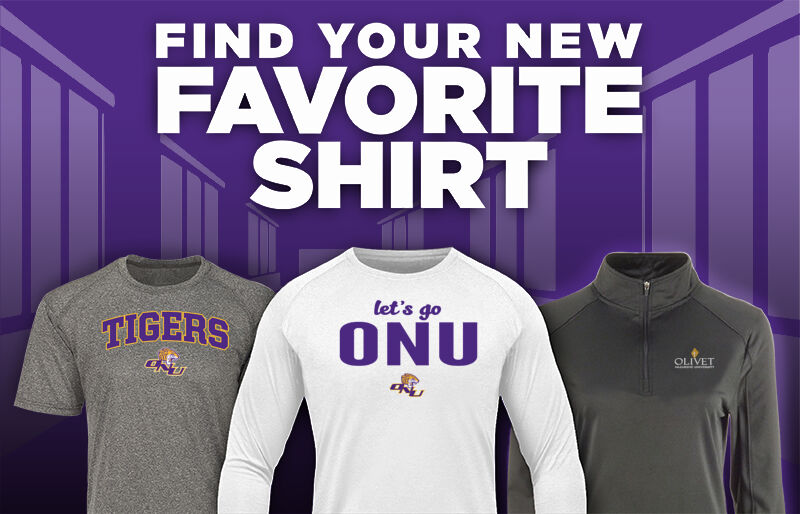 Olivet Nazarene Tigers Find Your Favorite Shirt - Dual Banner