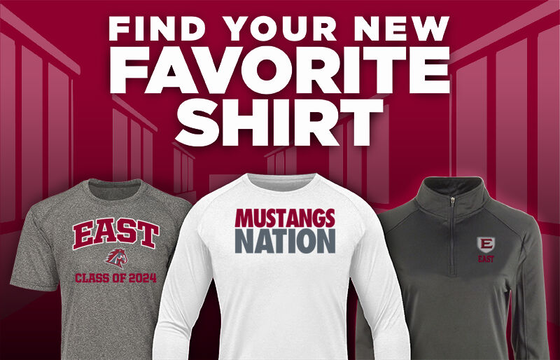 East Mustangs Find Your Favorite Shirt - Dual Banner