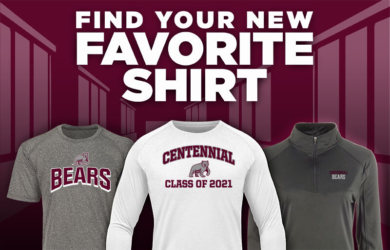 Centennial  Bears Find Your Favorite Shirt - Dual Banner