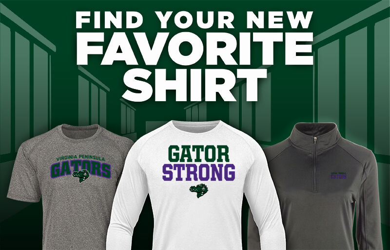 Virginia Peninsula Gators Find Your Favorite Shirt - Dual Banner