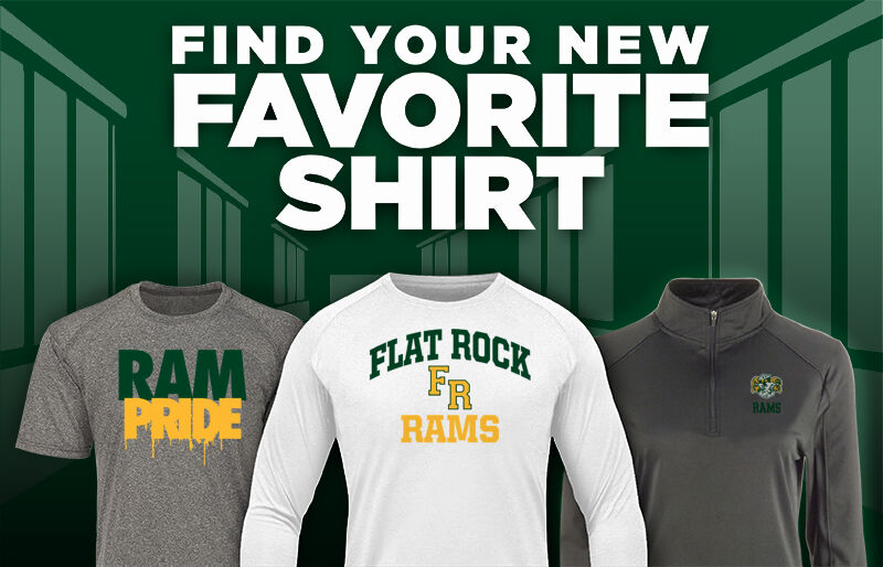 Flat Rock Rams Find Your Favorite Shirt - Dual Banner