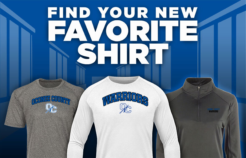 Oconee County Warriors Find Your Favorite Shirt - Dual Banner