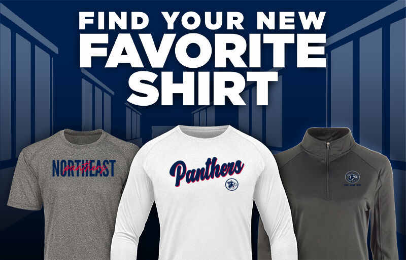Northeast  High School Panthers Find Your Favorite Shirt - Dual Banner