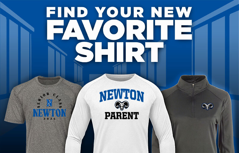Newton Rams Find Your Favorite Shirt - Dual Banner