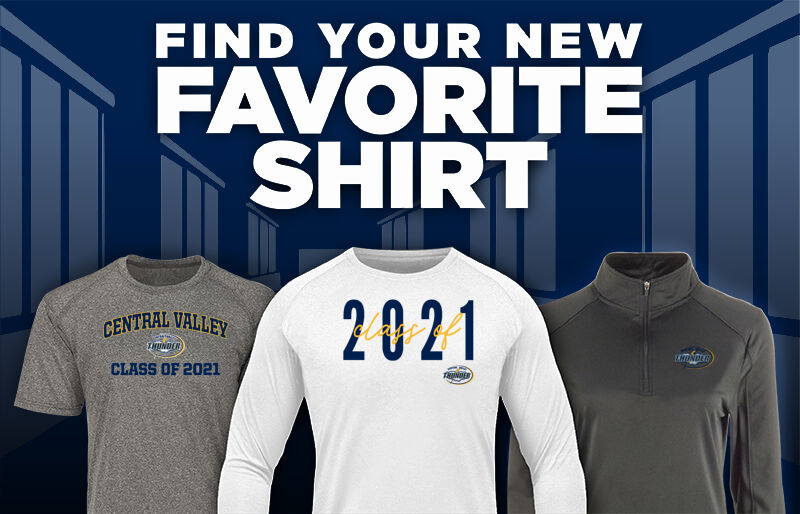 Central Valley Thunder Find Your Favorite Shirt - Dual Banner