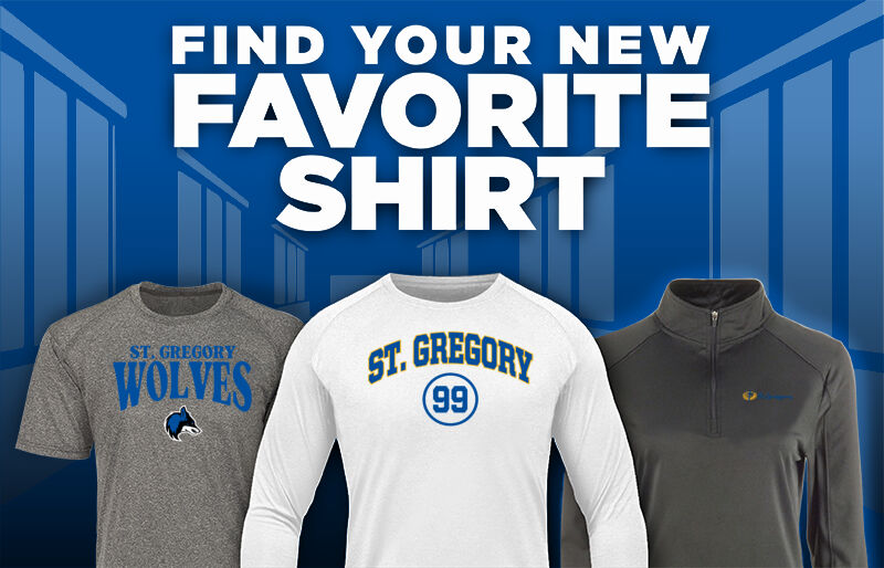 St. Gregory Wolves Find Your Favorite Shirt - Dual Banner