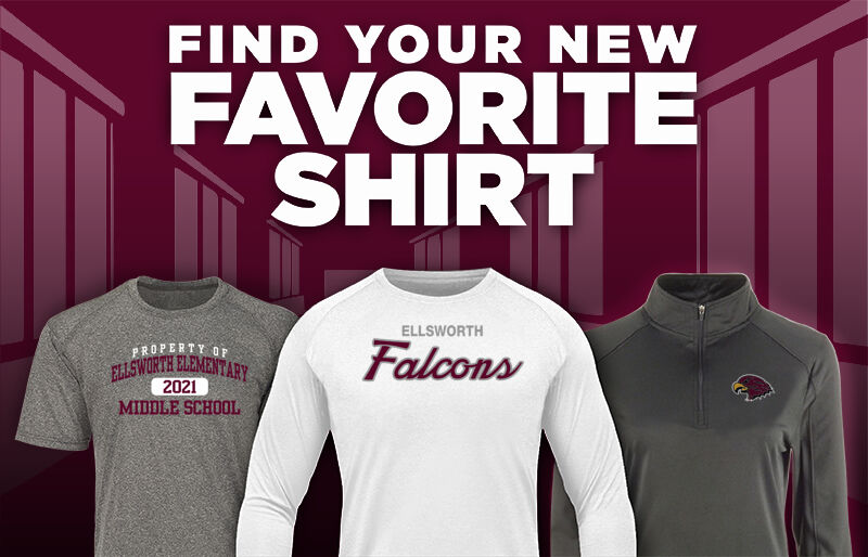 Ellsworth Falcons Find Your Favorite Shirt - Dual Banner