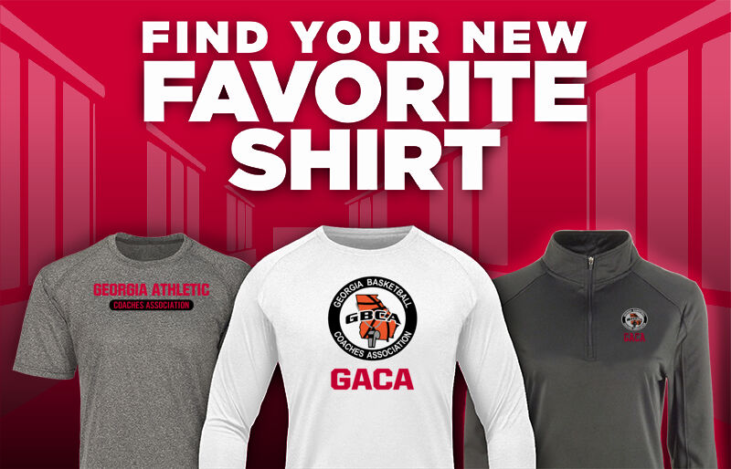 Georgia Athletic  Coaches Association Find Your Favorite Shirt - Dual Banner