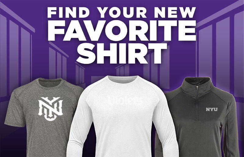 NYU Violets Find Your Favorite Shirt - Dual Banner