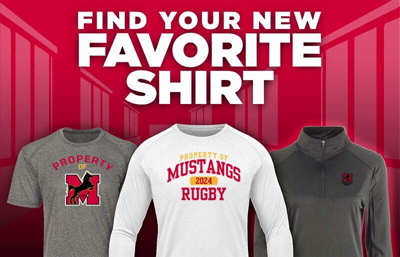 Mustangs Rugby Mustangs Rugby Find Your Favorite Shirt - Dual Banner