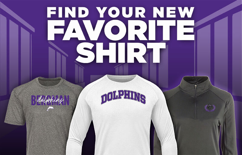 Bergman Dolphins Find Your Favorite Shirt - Dual Banner