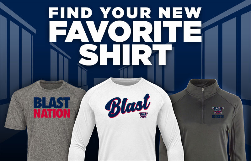 Houston Blast Find Your Favorite Shirt - Dual Banner