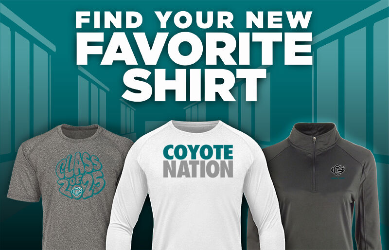 Chandler Gilbert Coyotes Find Your Favorite Shirt - Dual Banner