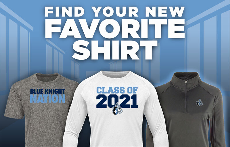 OLGC Blue Knights Find Your Favorite Shirt - Dual Banner