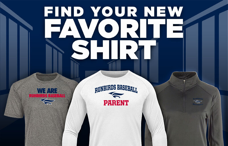 Runbirds Baseball Runbirds Baseball Find Your Favorite Shirt - Dual Banner