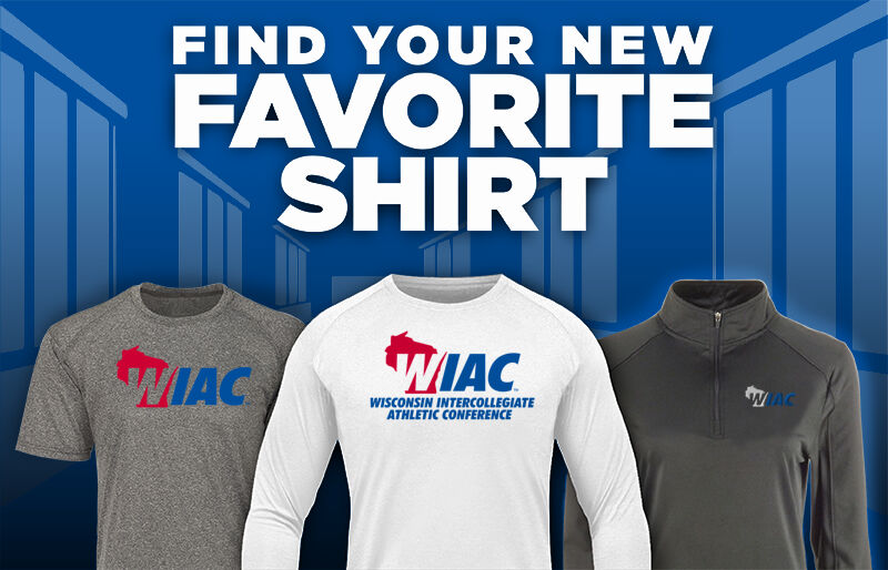 WISCONSIN INTERCOLLEGIATE  ATHLETIC CONFERENCE Find Your Favorite Shirt - Dual Banner