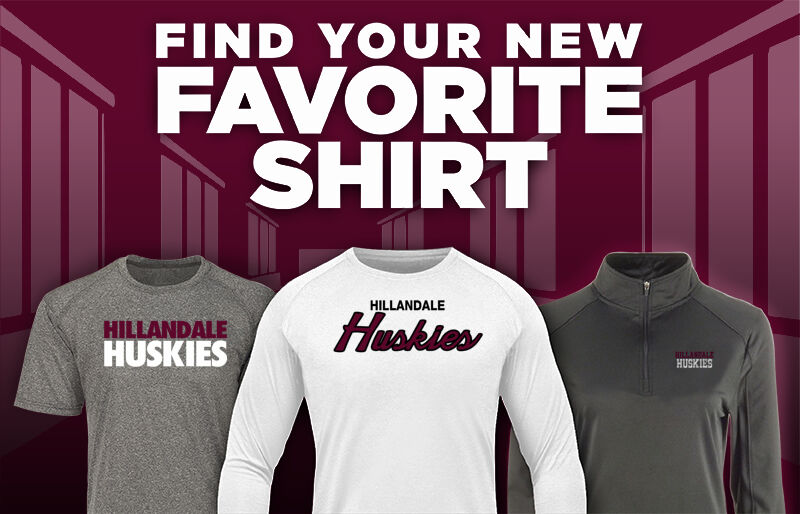 Hillandale  Huskies Find Your Favorite Shirt - Dual Banner