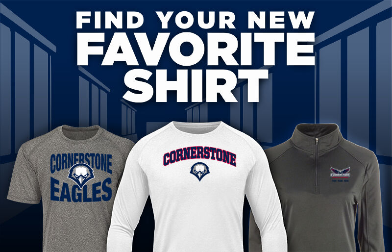 CORNERSTONE Eagles Find Your Favorite Shirt - Dual Banner