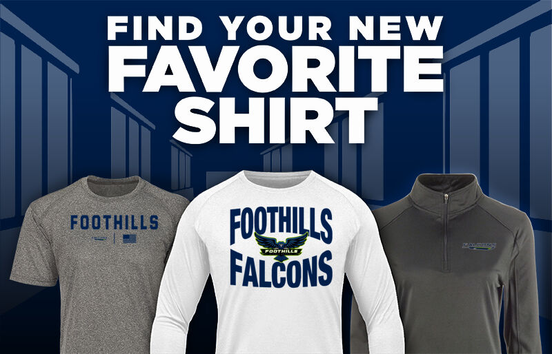 FOOTHILLS FALCONS Find Your Favorite Shirt - Dual Banner