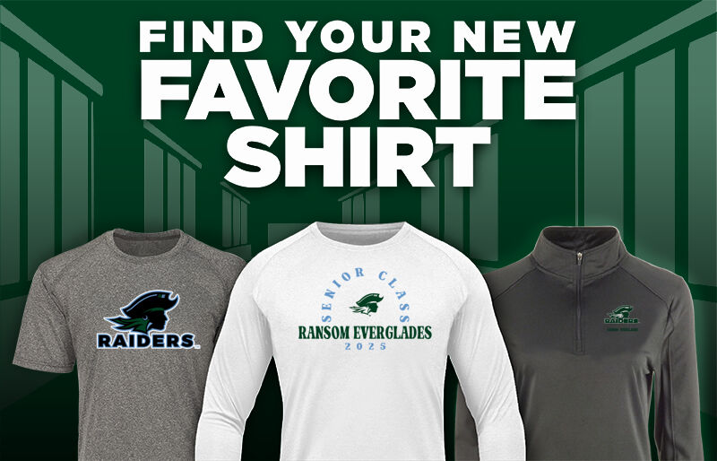 Ransom Everglades Raiders Find Your Favorite Shirt - Dual Banner