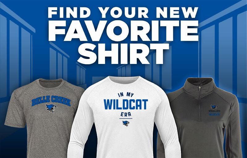 Belle Creek Wildcats Find Your Favorite Shirt - Dual Banner