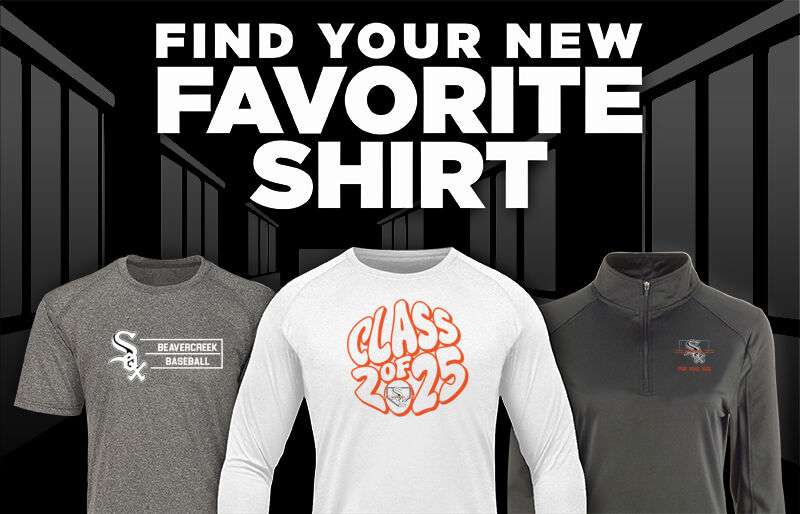 Beavercreek Sox Baseball Find Your Favorite Shirt - Dual Banner