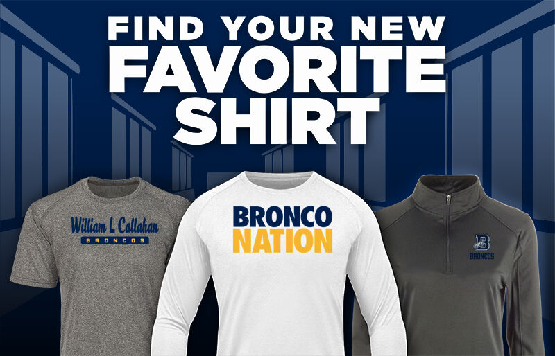 William L Callahan Broncos Find Your Favorite Shirt - Dual Banner