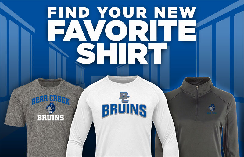 Bear Creek Bruins Find Your Favorite Shirt - Dual Banner