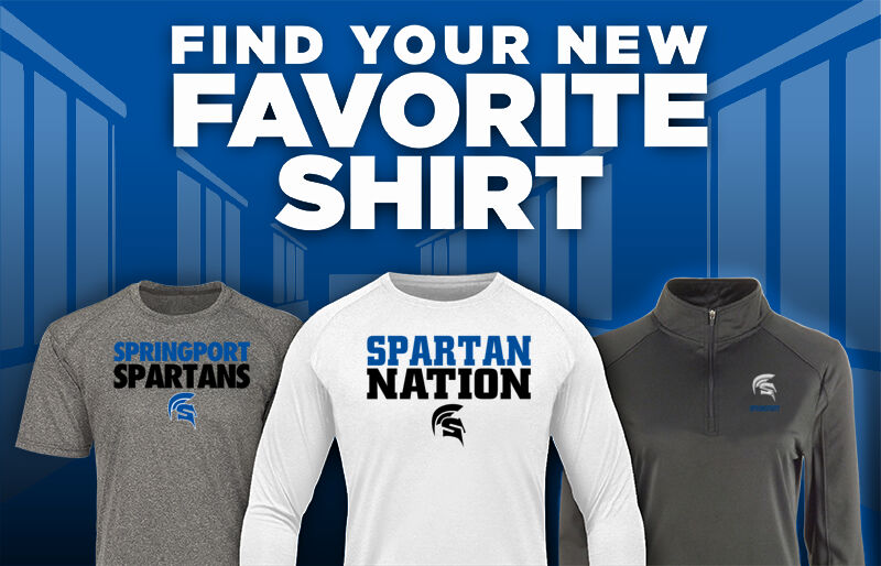 Springport Spartans Find Your Favorite Shirt - Dual Banner
