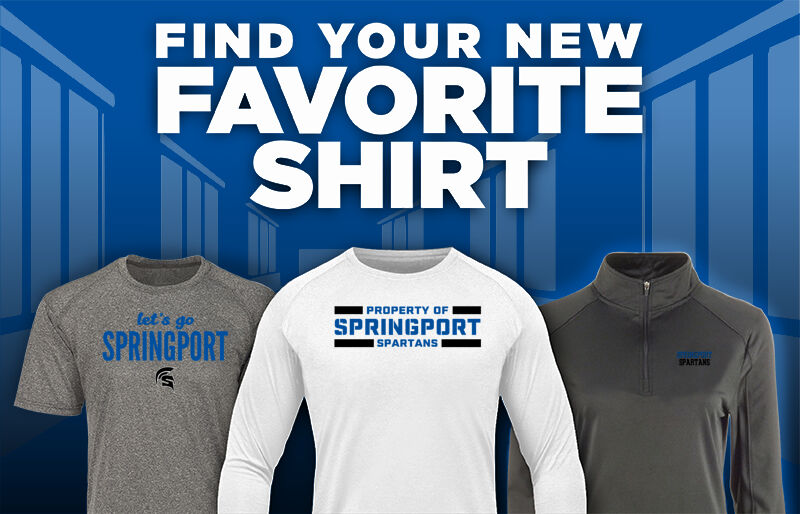 Springport Spartans Find Your Favorite Shirt - Dual Banner