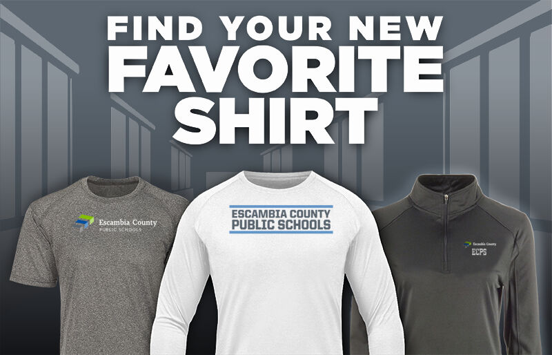 ECPS Escambia County Find Your Favorite Shirt - Dual Banner
