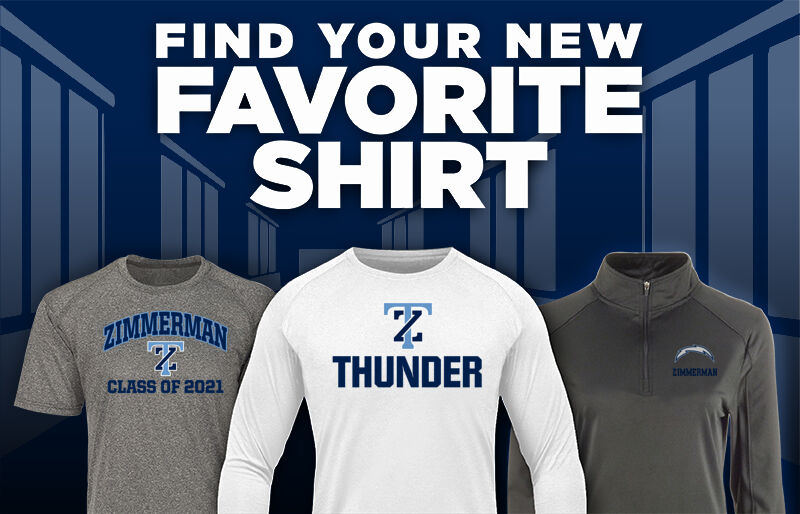 Zimmerman  Thunder Find Your Favorite Shirt - Dual Banner