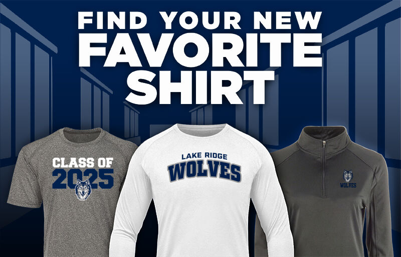 Lake Ridge Wolves Find Your Favorite Shirt - Dual Banner
