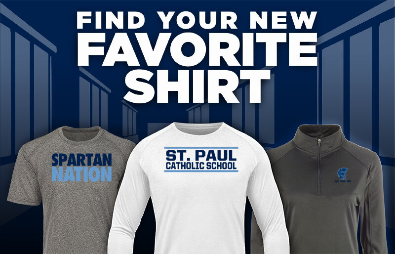 St. Paul  Spartans Find Your Favorite Shirt - Dual Banner