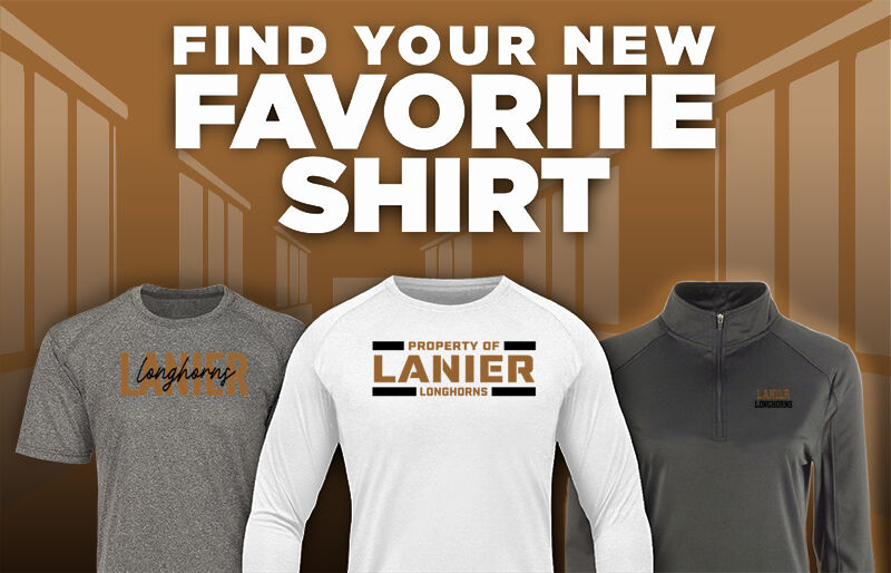 Lanier Longhorns Find Your Favorite Shirt - Dual Banner