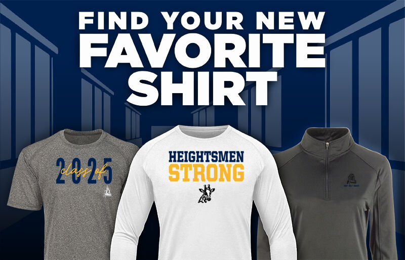 Most Holy Rosary Heightsmen Find Your Favorite Shirt - Dual Banner