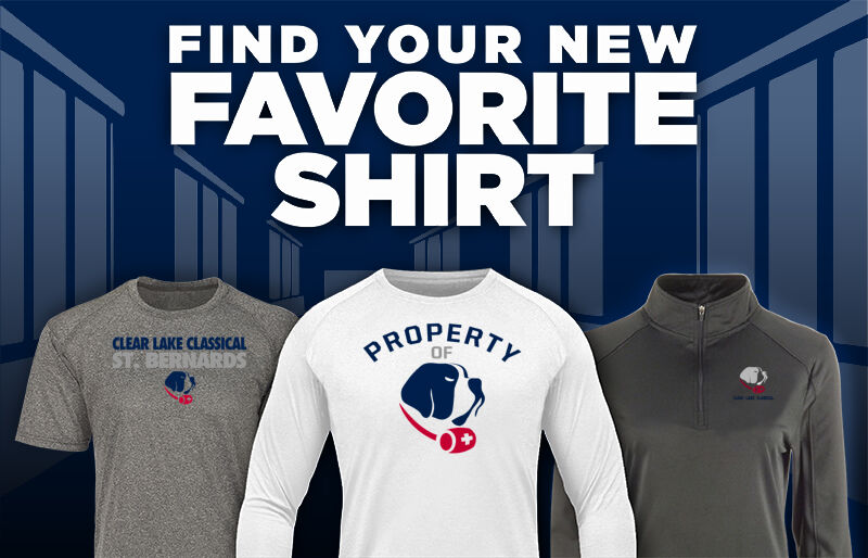 Clear Lake Classical St. Bernards Find Your Favorite Shirt - Dual Banner