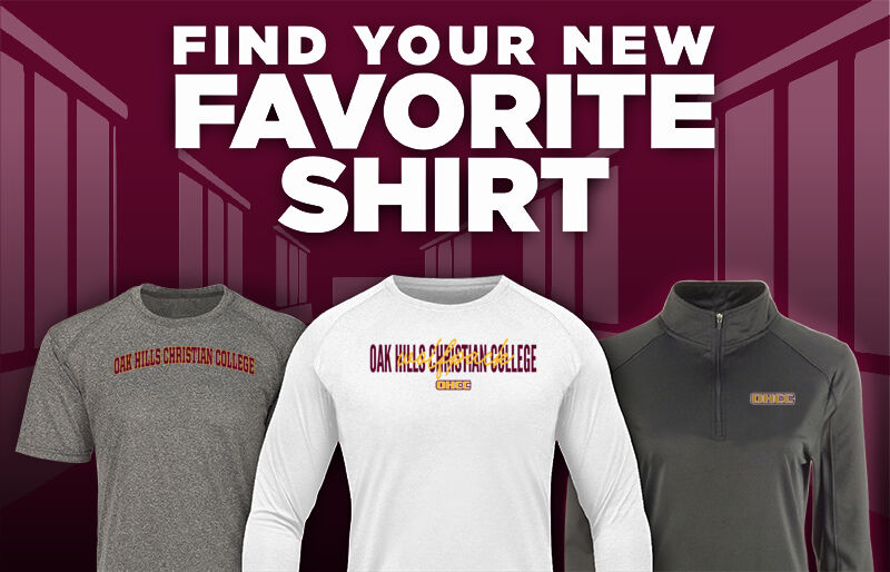 Oak Hills Christian College Wolfpack Find Your Favorite Shirt - Dual Banner