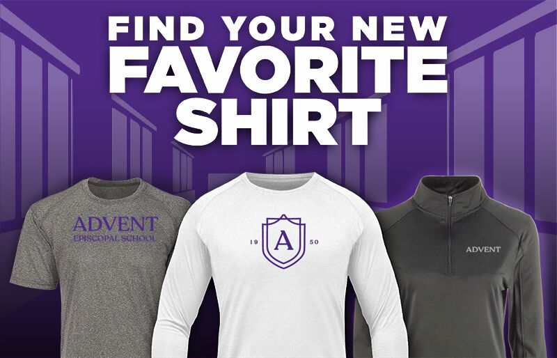 Advent Episcopal School  Find Your Favorite Shirt - Dual Banner