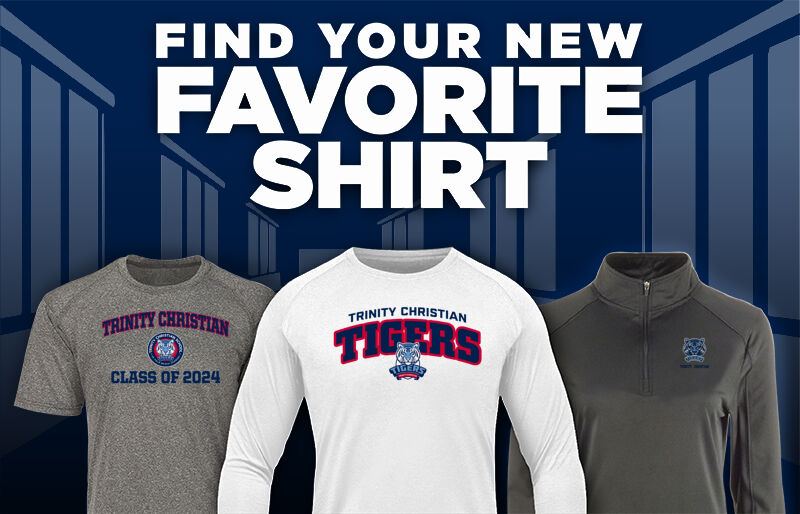 Trinity Christian School Tigers Find Your Favorite Shirt - Dual Banner