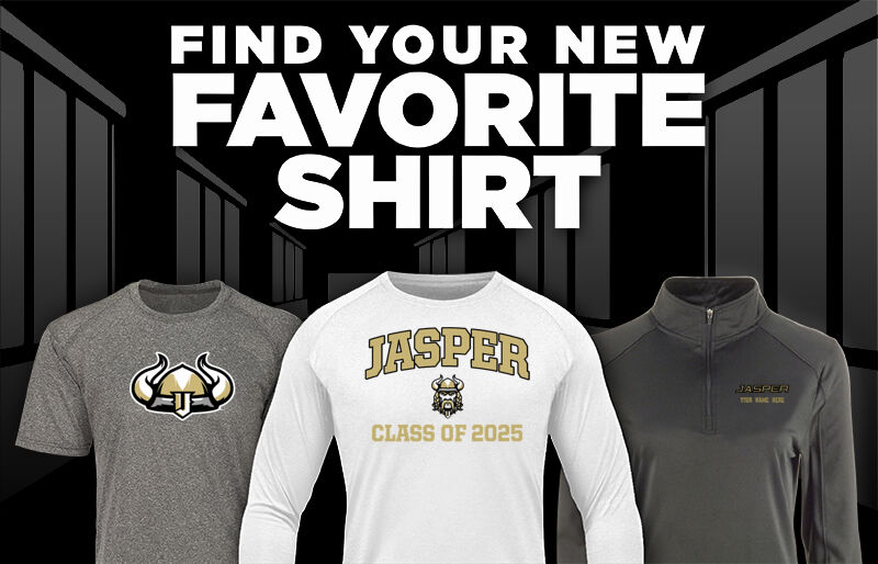 Jasper Vikings Find Your Favorite Shirt - Dual Banner