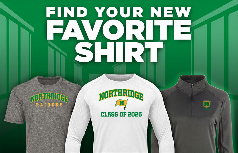 Northridge Raiders Find Your Favorite Shirt - Dual Banner