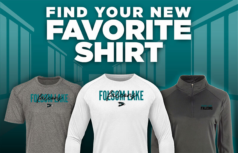 Folsom Lake  Falcons Find Your Favorite Shirt - Dual Banner