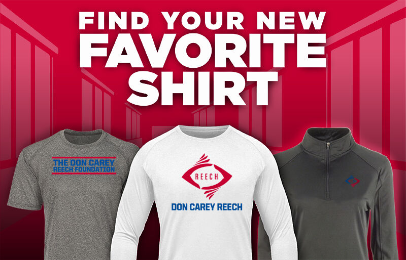 The Don Carey REECH  Foundation Find Your Favorite Shirt - Dual Banner