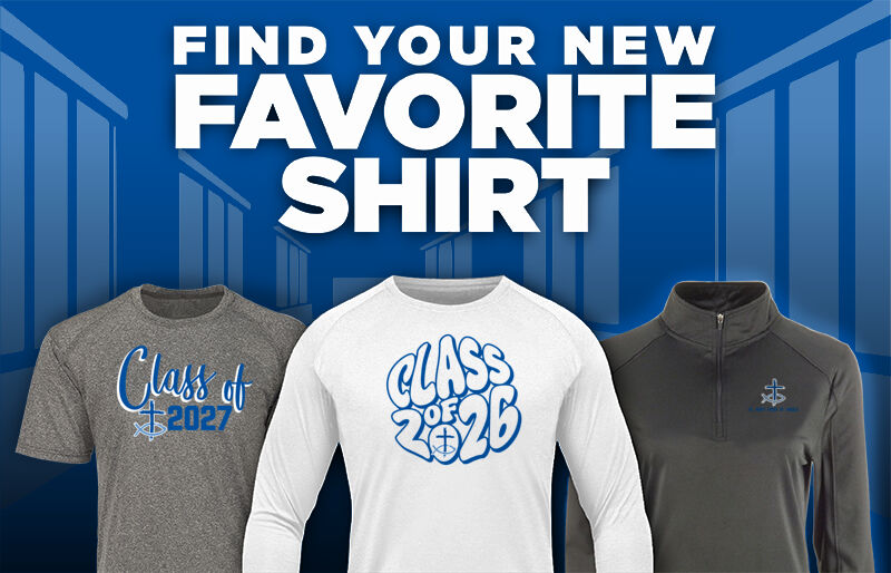 St. Mary Queen of Angels St. Mary Find Your Favorite Shirt - Dual Banner