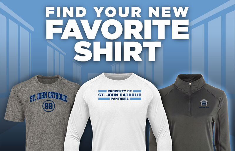 St. John Catholic Panthers Find Your Favorite Shirt - Dual Banner