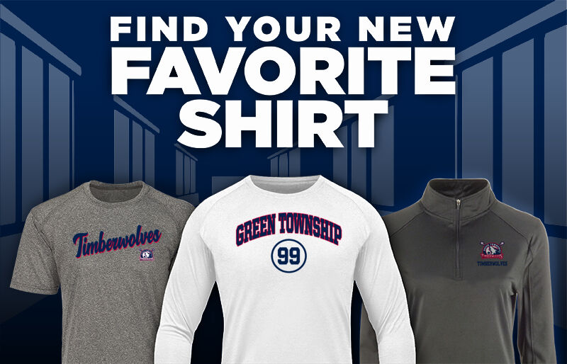 Green Township Timberwolves Find Your Favorite Shirt - Dual Banner