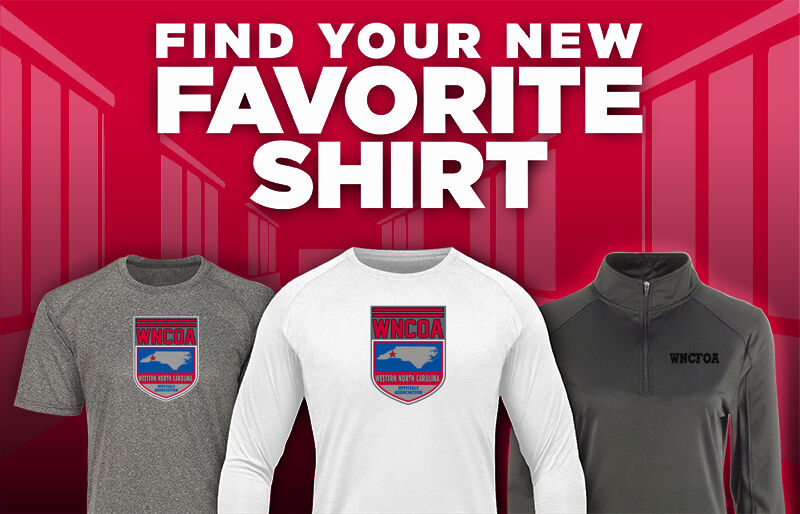 Western North Carolina  Officials Association Find Your Favorite Shirt - Dual Banner