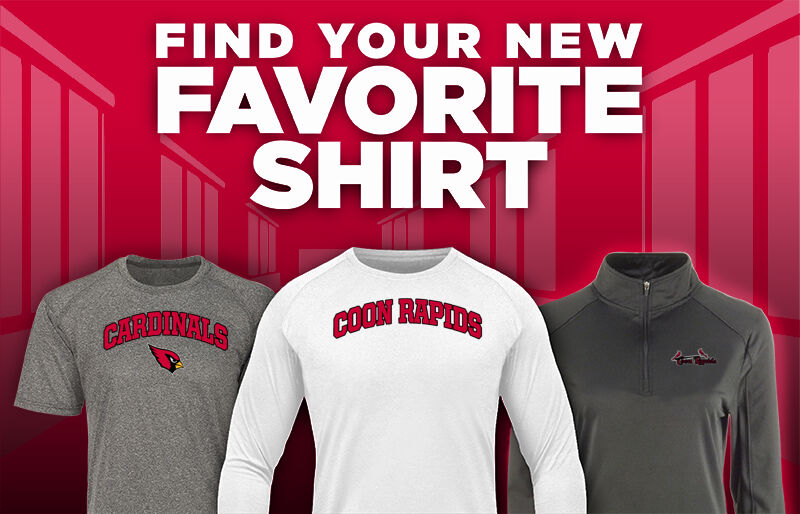 Coon Rapids Cardinals Find Your Favorite Shirt - Dual Banner