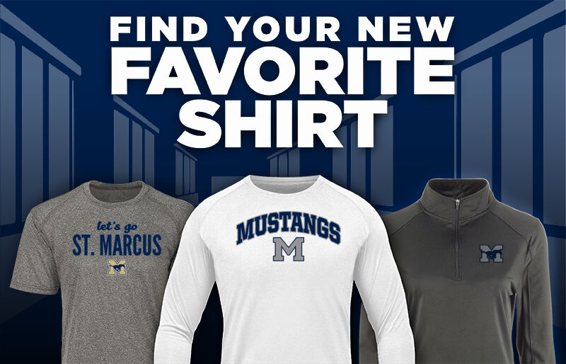 St. Marcus Mustangs Find Your Favorite Shirt - Dual Banner
